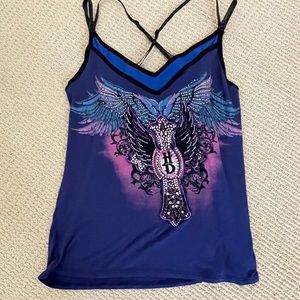 Harley Davidson xl rhinestone tank